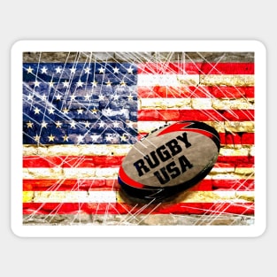 Rugby Football Sticker